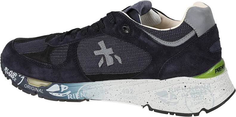 Premiata Stijlvolle Sneakers Blue Heren