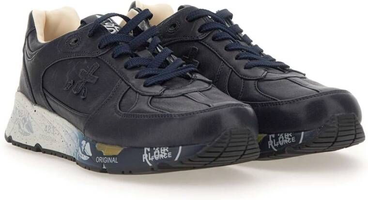 Premiata Stijlvolle Sneakers Blue Heren