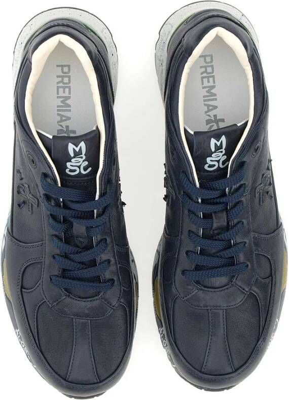 Premiata Stijlvolle Sneakers Blue Heren