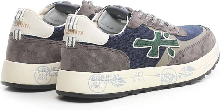 Premiata Stijlvolle Sneakers met Logo Detail Blue Heren