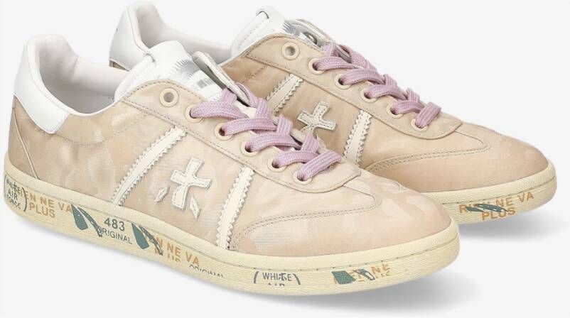 Premiata Stijlvolle Sneakers voor Dagelijks Gebruik Beige Heren