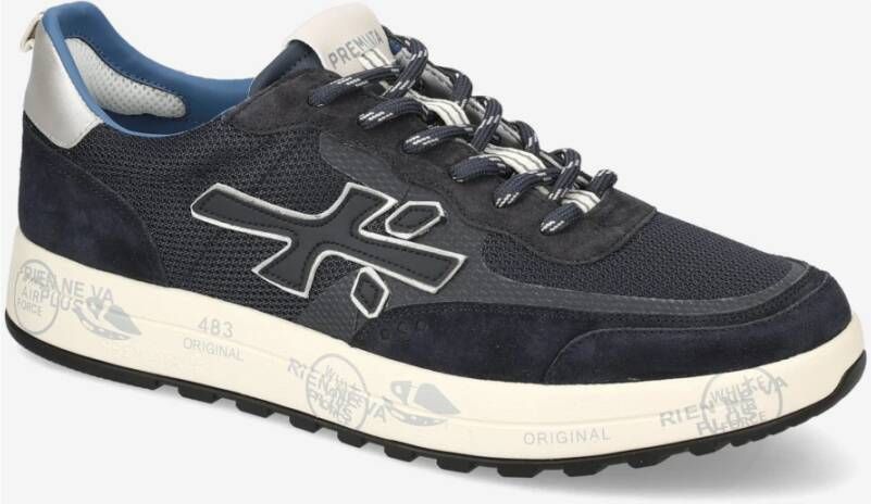 Premiata Stijlvolle Sneakers voor Dagelijks Gebruik Blue Heren