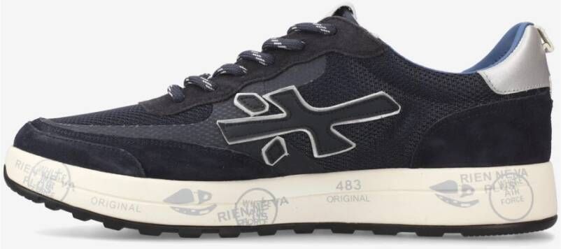 Premiata Stijlvolle Sneakers voor Dagelijks Gebruik Blue Heren