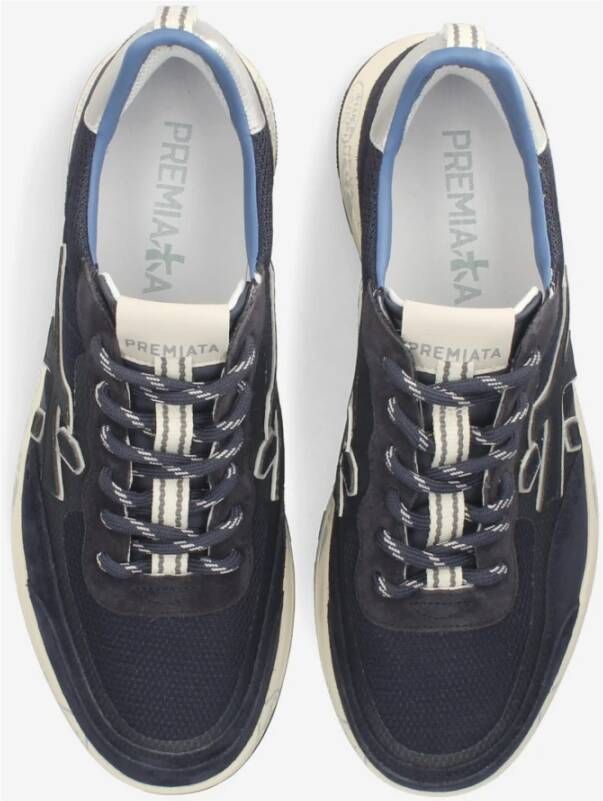 Premiata Stijlvolle Sneakers voor Dagelijks Gebruik Blue Heren