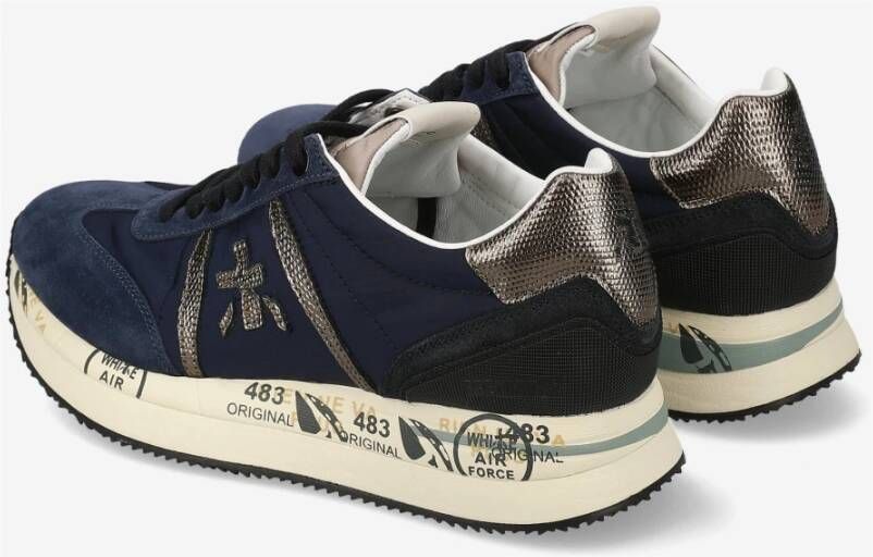 Premiata Stijlvolle Sneakers voor Dagelijks Gebruik Blue Heren