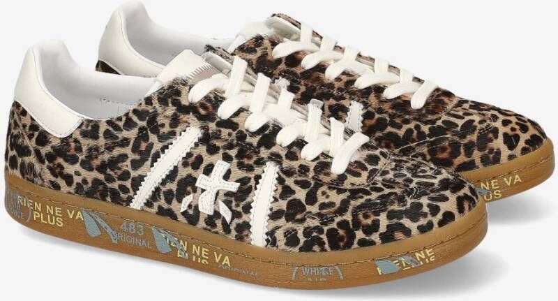 Premiata Stijlvolle Sneakers voor Dagelijks Gebruik Brown Dames