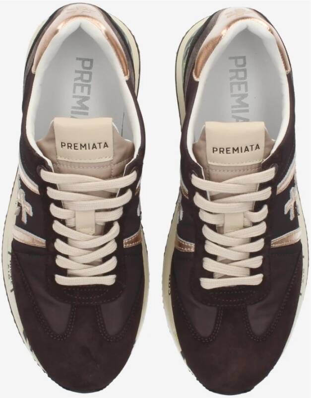 Premiata Stijlvolle Sneakers voor Dagelijks Gebruik Brown Heren