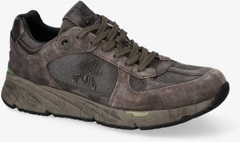 Premiata Stijlvolle Sneakers voor Dagelijks Gebruik Brown Heren