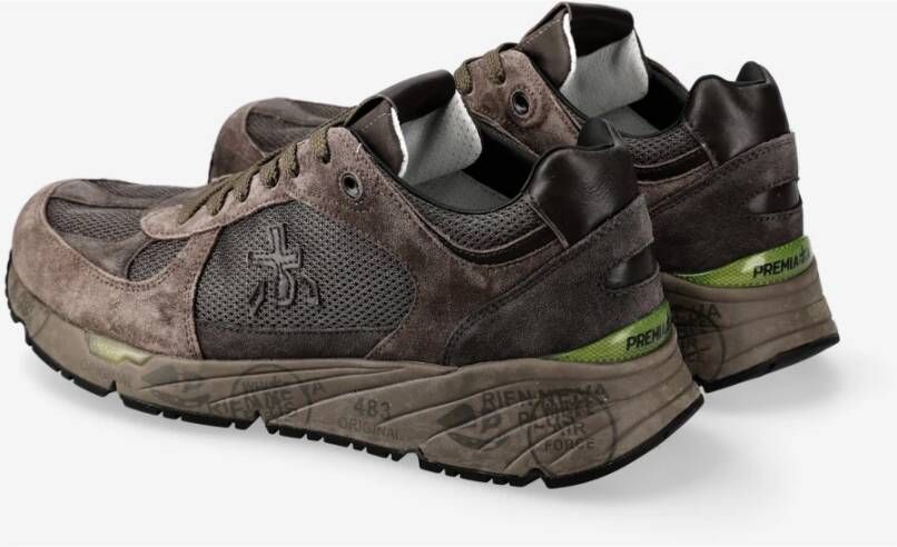 Premiata Stijlvolle Sneakers voor Dagelijks Gebruik Brown Heren