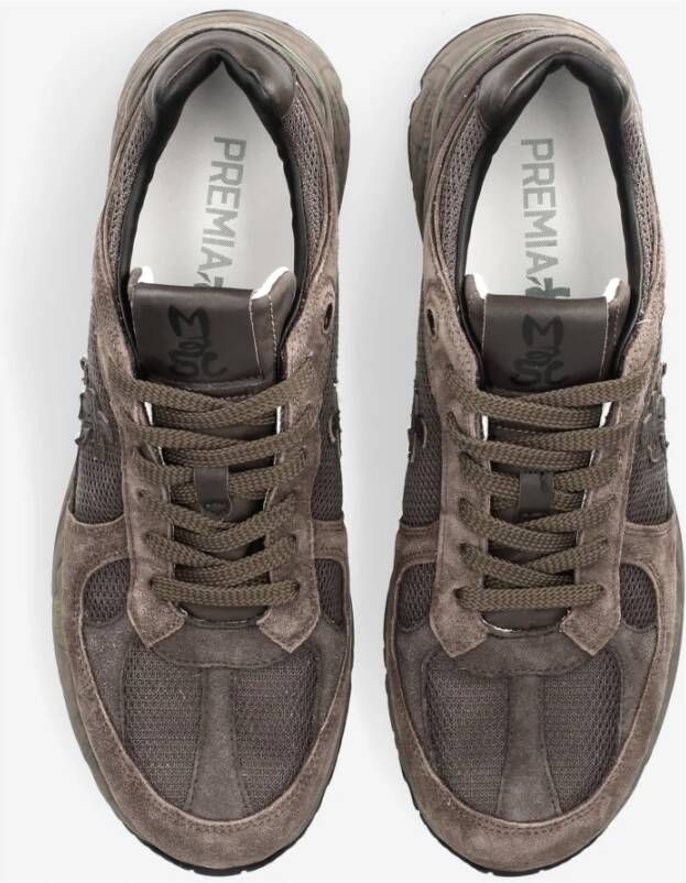 Premiata Stijlvolle Sneakers voor Dagelijks Gebruik Brown Heren