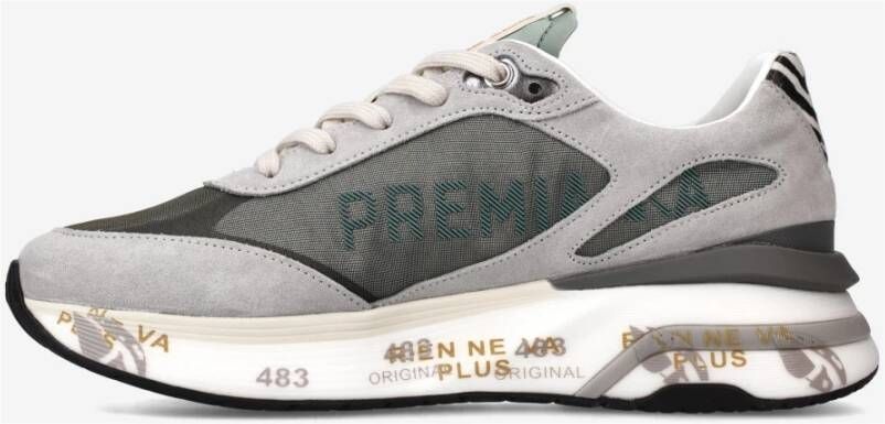 Premiata Stijlvolle Sneakers voor Dagelijks Gebruik Gray Heren