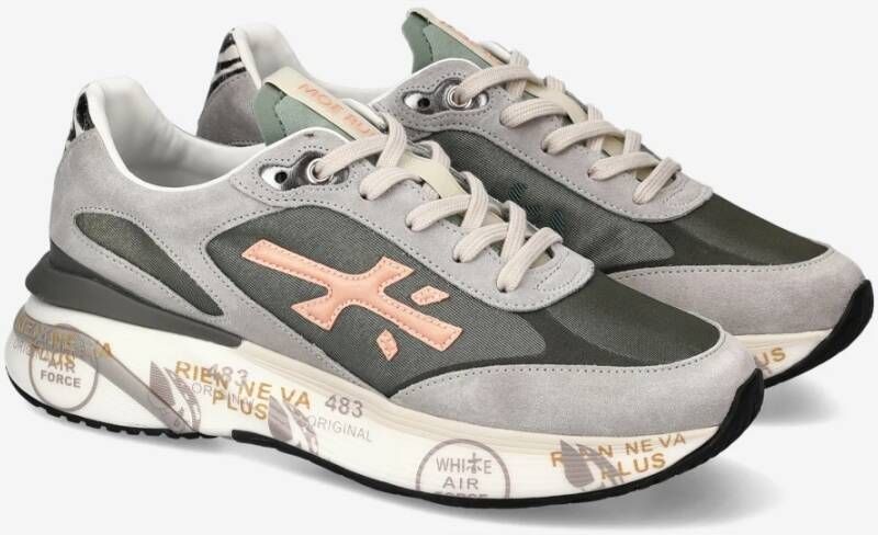 Premiata Stijlvolle Sneakers voor Dagelijks Gebruik Gray Heren