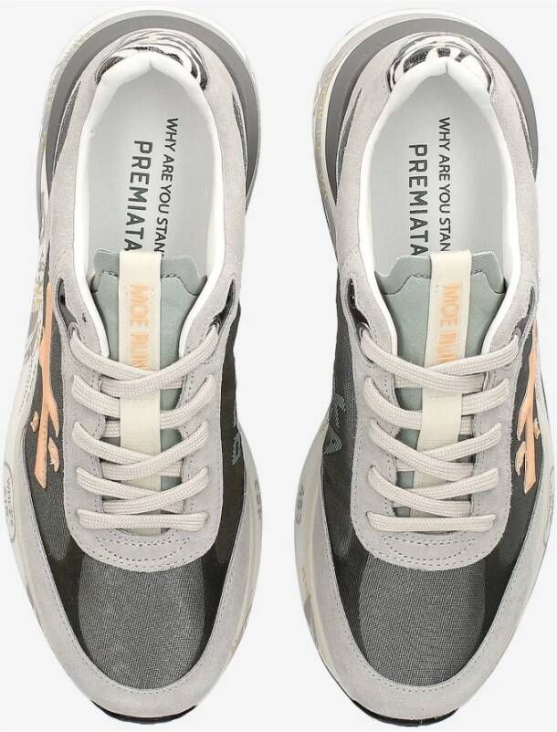 Premiata Stijlvolle Sneakers voor Dagelijks Gebruik Gray Heren