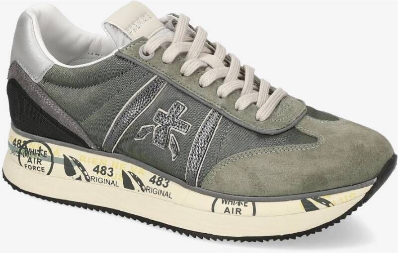 Premiata Stijlvolle Sneakers voor Dagelijks Gebruik Gray Heren