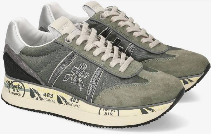 Premiata Stijlvolle Sneakers voor Dagelijks Gebruik Gray Heren