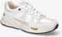 Premiata Moderne en stijlvolle grijze en witte sportschoenen White - Thumbnail 2