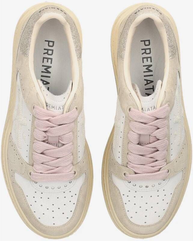 Premiata Stijlvolle Sneakers voor Dagelijks Gebruik White Heren