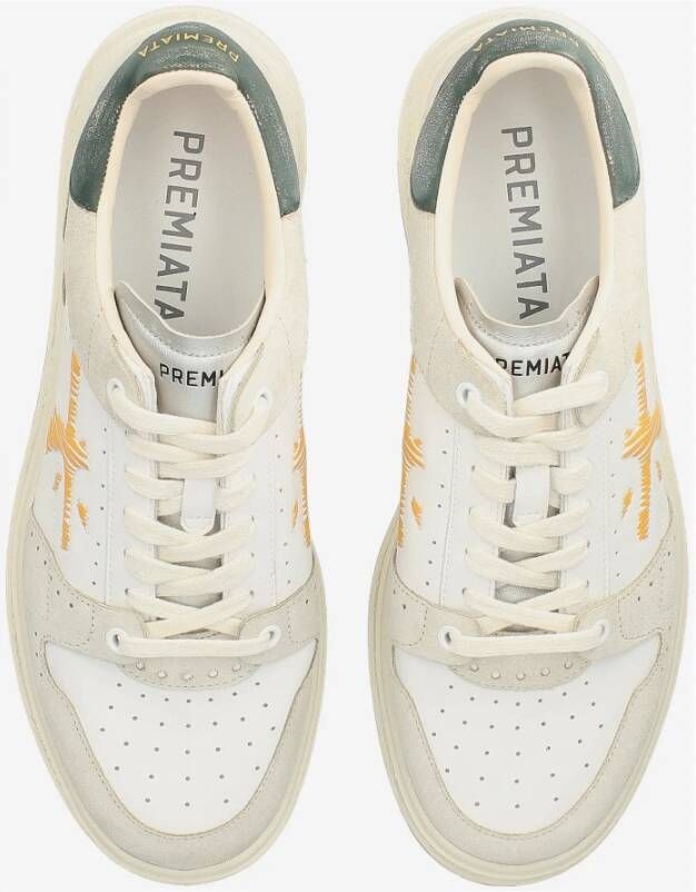 Premiata Stijlvolle Sneakers voor Dagelijks Gebruik White Heren