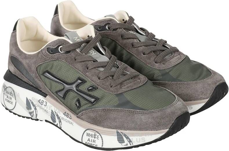 Premiata Stijlvolle Sneakers voor Heren Green Heren