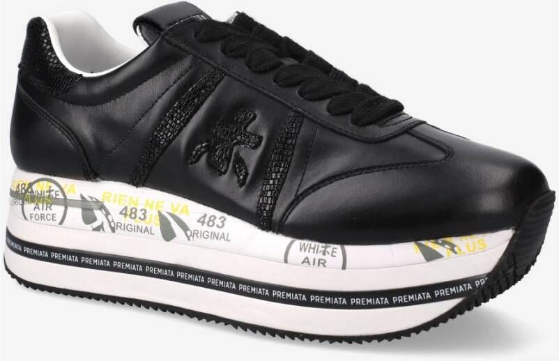 Premiata Stijlvolle Sneakers voor Mannen Black Dames