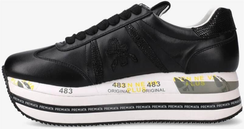 Premiata Stijlvolle Sneakers voor Mannen Black Dames