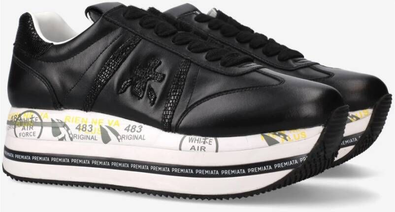 Premiata Stijlvolle Sneakers voor Mannen Black Dames