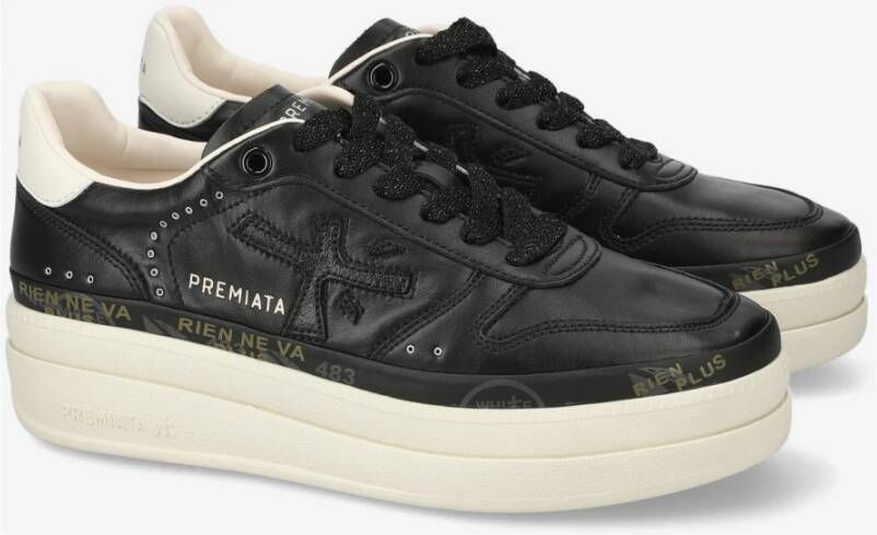 Premiata Stijlvolle Sneakers voor Mannen Black Dames