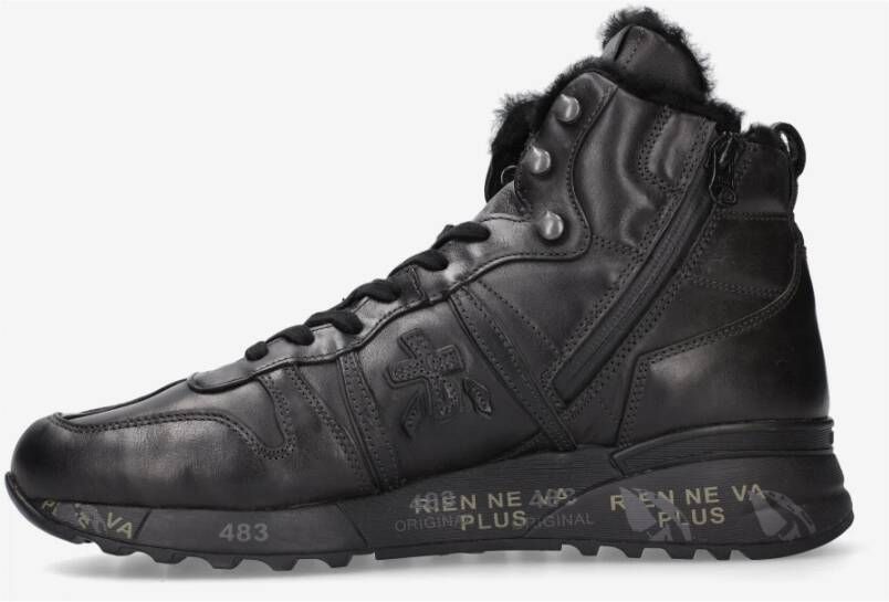 Premiata Stijlvolle Sneakers voor Mannen Black Heren