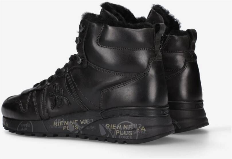 Premiata Stijlvolle Sneakers voor Mannen Black Heren