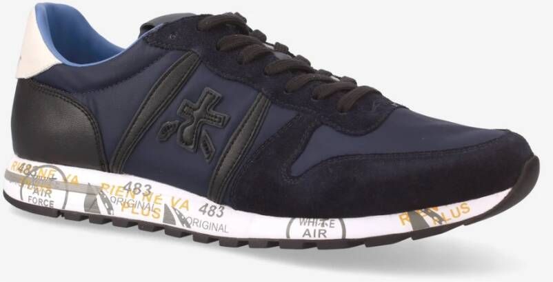 Premiata Stijlvolle Sneakers voor Mannen Blue Heren