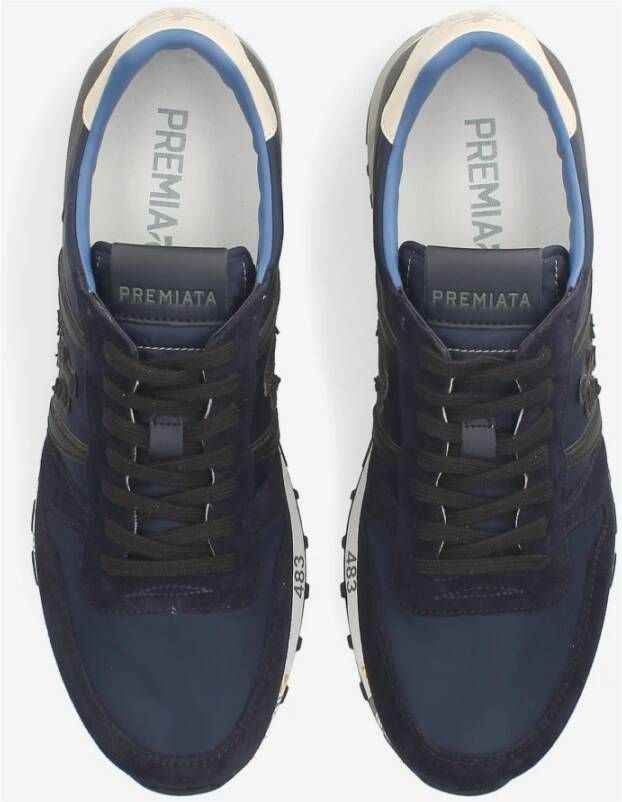 Premiata Stijlvolle Sneakers voor Mannen Blue Heren