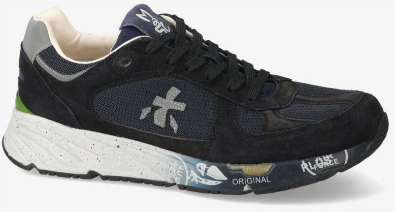 Premiata Stijlvolle Sneakers voor Mannen Blue Heren