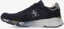 Premiata Blauwe Sneakers met Ergonomische Zool Blue Heren - Thumbnail 11