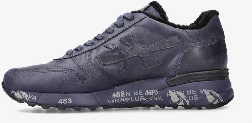 Premiata Stijlvolle Sneakers voor Mannen Blue Heren