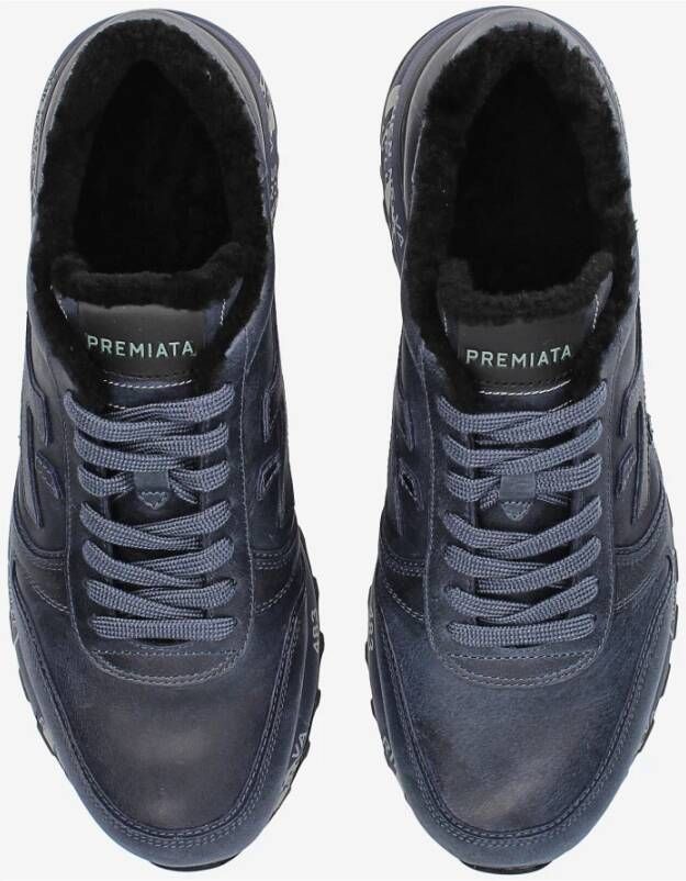 Premiata Stijlvolle Sneakers voor Mannen Blue Heren