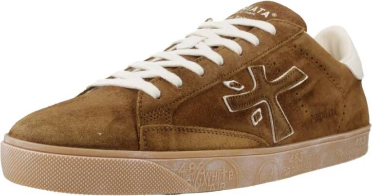 Premiata Stijlvolle Sneakers voor Mannen Brown Heren