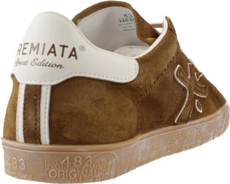 Premiata Stijlvolle Sneakers voor Mannen Brown Heren