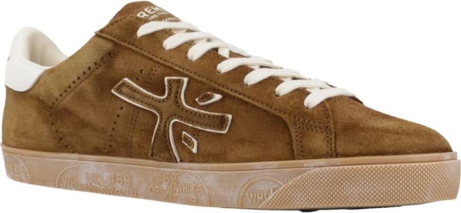 Premiata Stijlvolle Sneakers voor Mannen Brown Heren