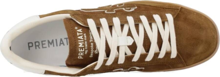 Premiata Stijlvolle Sneakers voor Mannen Brown Heren