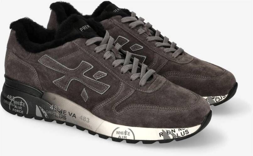 Premiata Stijlvolle Sneakers voor Mannen Brown Heren