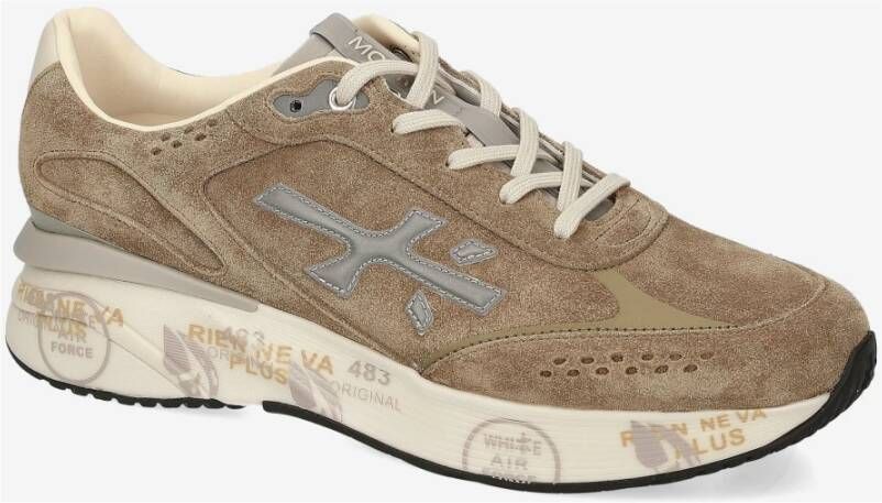 Premiata Stijlvolle Sneakers voor Mannen Brown Heren