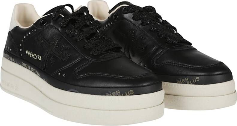 Premiata Stijlvolle Sneakers voor Mannen en Vrouwen Black Dames