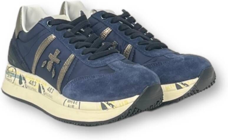 Premiata Stijlvolle Sneakers voor Mannen en Vrouwen Blue Dames