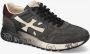 Premiata Suède Leren Sneakers Mick 6870 Black Heren - Thumbnail 8