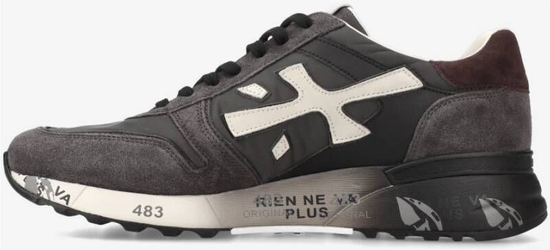 Premiata Stijlvolle Sneakers voor Mannen Gray Heren