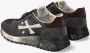 Premiata Suède Leren Sneakers Mick 6870 Black Heren - Thumbnail 11