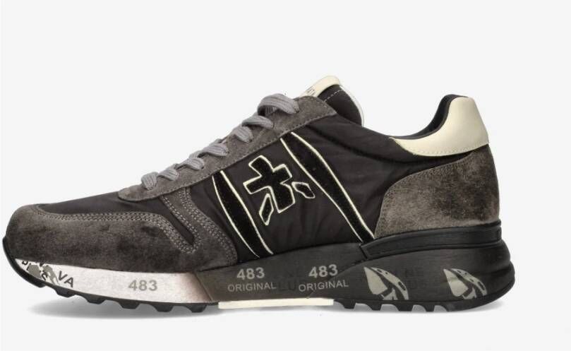 Premiata Stijlvolle Sneakers voor Mannen Gray Heren