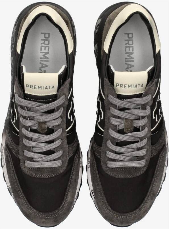 Premiata Stijlvolle Sneakers voor Mannen Gray Heren