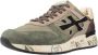 Premiata Groene Nylon Suède Mick Sneakers Gray Heren - Thumbnail 27