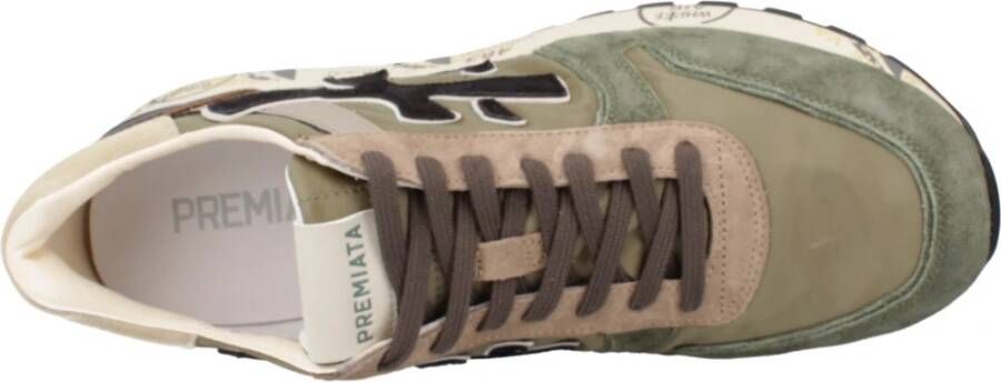 Premiata Stijlvolle Sneakers voor Mannen Green Heren